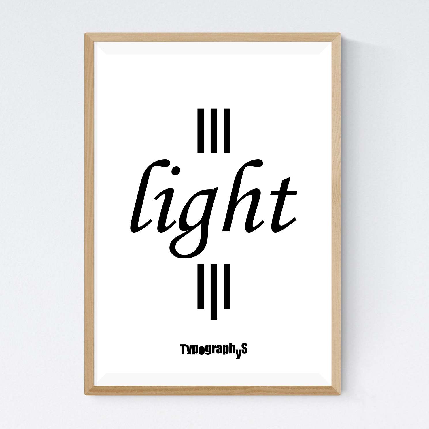 TYPOGRAPHYS POSTER T0005BK(A3) - 画像 (2)