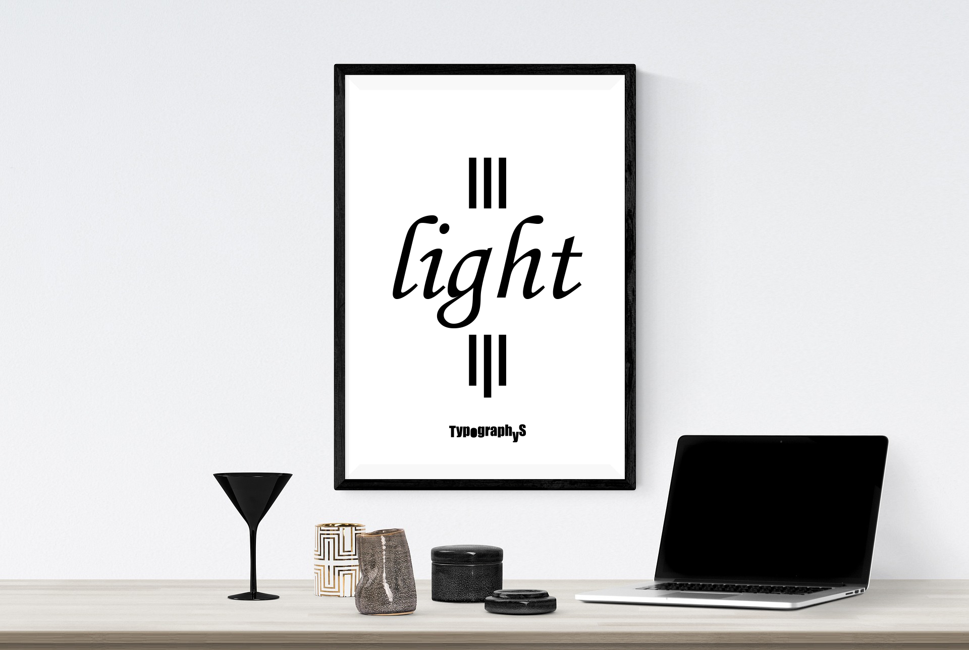 TYPOGRAPHYS POSTER T0005BK(A3) - 画像 (5)