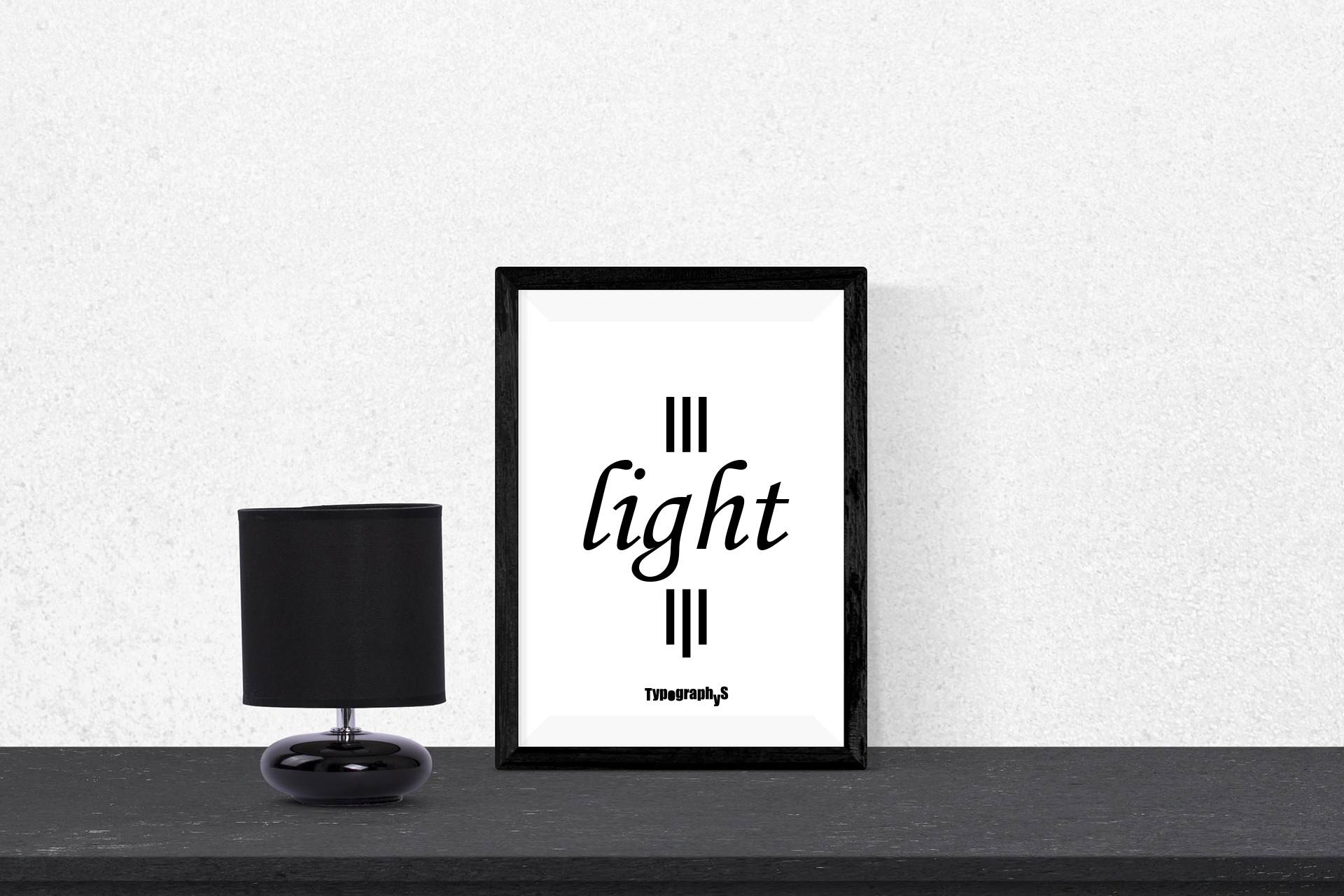 TYPOGRAPHYS POSTER T0005BK(A3) - 画像 (10)