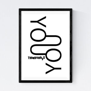 TYPOGRAPHYS POSTER T0023（A4）