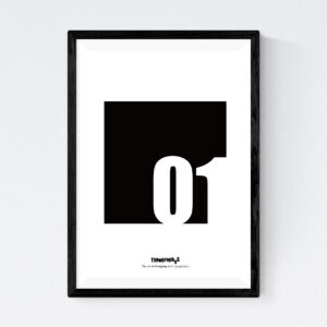 TYPOGRAPHYS POSTER T0015-01（A4）