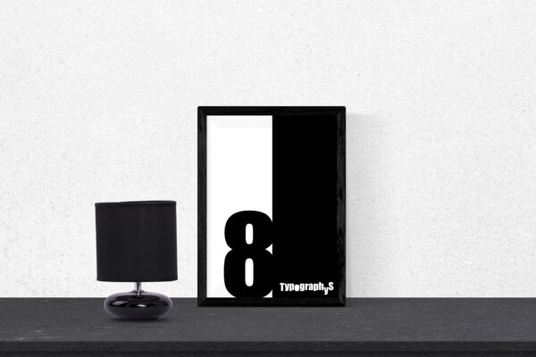 TYPOGRAPHYS POSTER T0030-08（A4） - 画像 (2)