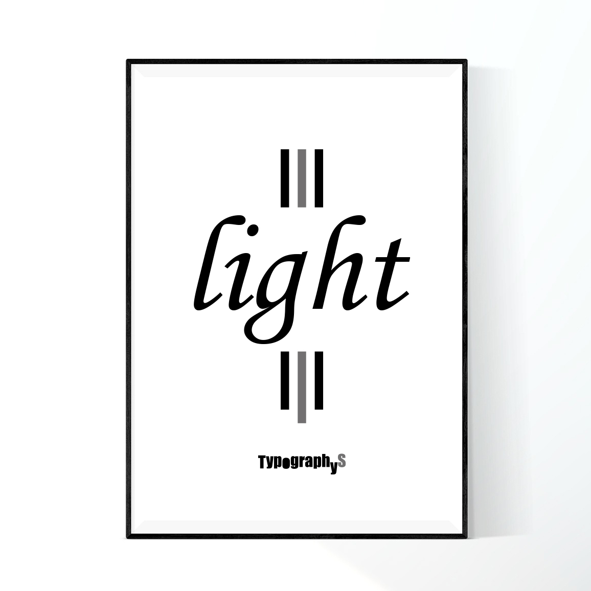 TYPOGRAPHYS POSTER T0005GY(A3) - 画像 (4)