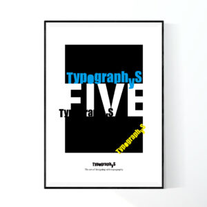 TYPOGRAPHYS POSTER T0069-CY（A1）