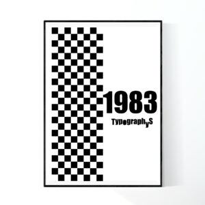 TYPOGRAPHYS POSTER T0001-1983(A1)