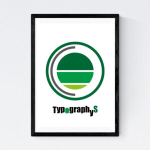 TYPOGRAPHYS POSTER T0027-G（A3）