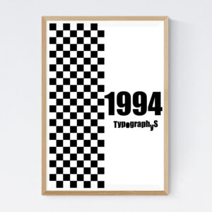 TYPOGRAPHYS POSTER T0001-1994（A2）