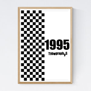TYPOGRAPHYS POSTER T0001-1995（A2）
