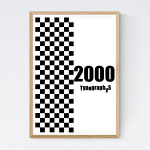 TYPOGRAPHYS POSTER T0001-2000（A2）