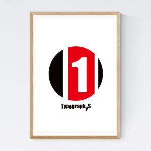 TYPOGRAPHYS POSTER T0017-RB01(A2)