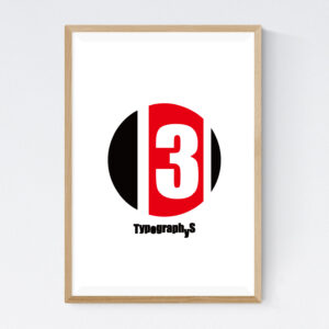 TYPOGRAPHYS POSTER T0017-RB03(A2)
