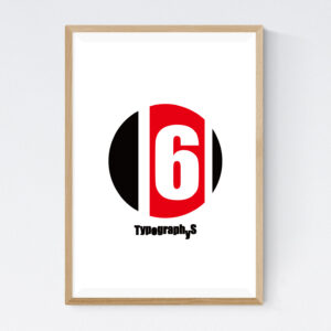 TYPOGRAPHYS POSTER T0017-RB06(A2)