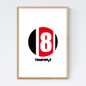 TYPOGRAPHYS POSTER T0017-RB08(A2)