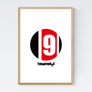 TYPOGRAPHYS POSTER T0017-RB09(A2)