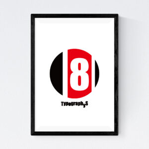 TYPOGRAPHYS POSTER T0017-R08(A4)