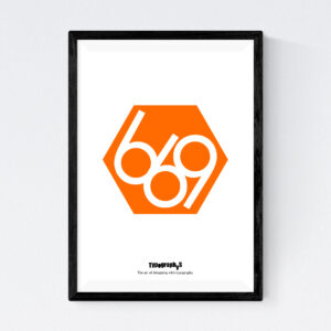 TYPOGRAPHYS POSTER T0012-OR(A3)
