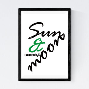 TYPOGRAPHYS POSTER T0024-G(A4)
