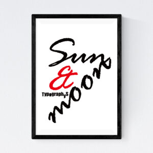 TYPOGRAPHYS POSTER T0024-R(A4)
