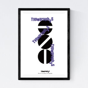 TYPOGRAPHYS POSTER T0014-BPP(A3)