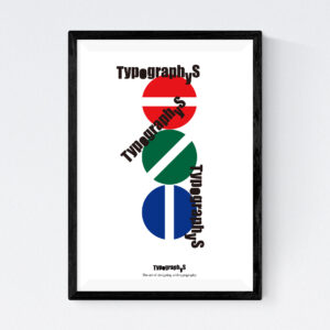 TYPOGRAPHYS POSTER T0014-RGB(A3)