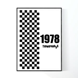 TYPOGRAPHYS POSTER T0001-1978（A0）