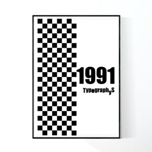 TYPOGRAPHYS POSTER T0001-1991(A1)