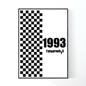 TYPOGRAPHYS POSTER T0001-1993(A1)