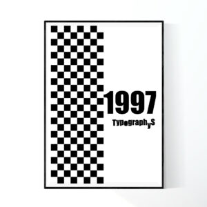 TYPOGRAPHYS POSTER T0001-1997(A1)