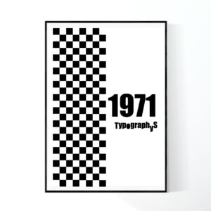 TYPOGRAPHYS POSTER T0001-1971(A1)